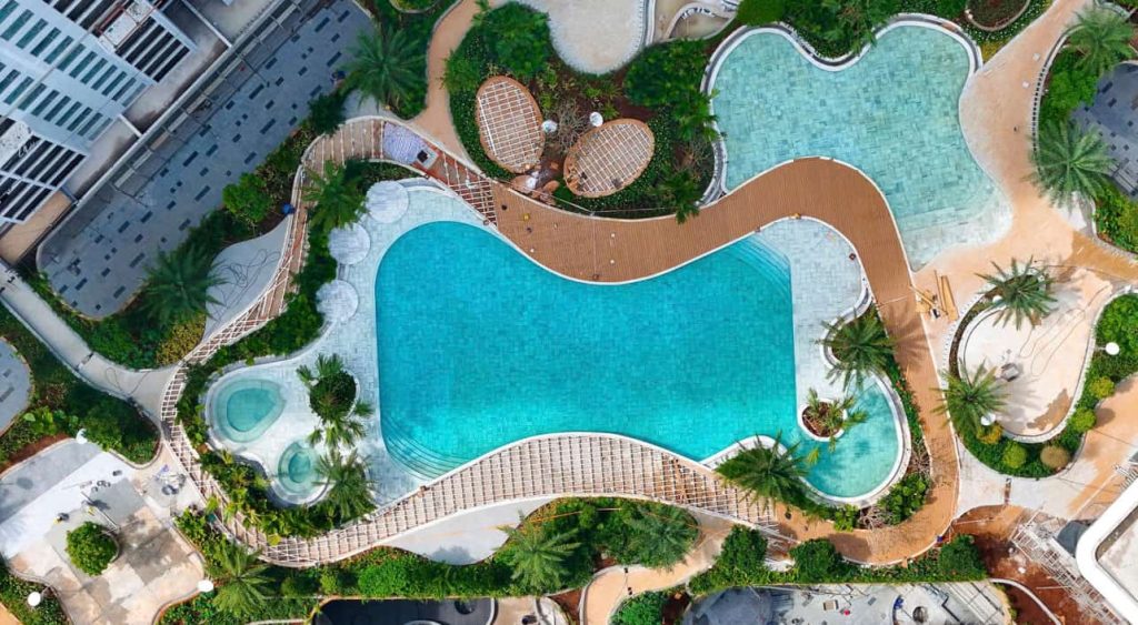 Hình ảnh thực tế tiến độ xây dựng tại Green Skyline TBS LAND