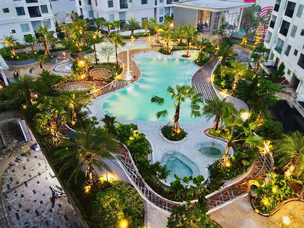 Hoàn Thành Công Viên Green Skyline TBS LAND