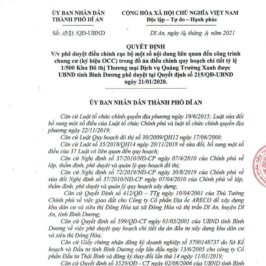 Quy Hoạch Chi Tiết Tỷ Lệ 1/500 Căn Hộ Green SKyline