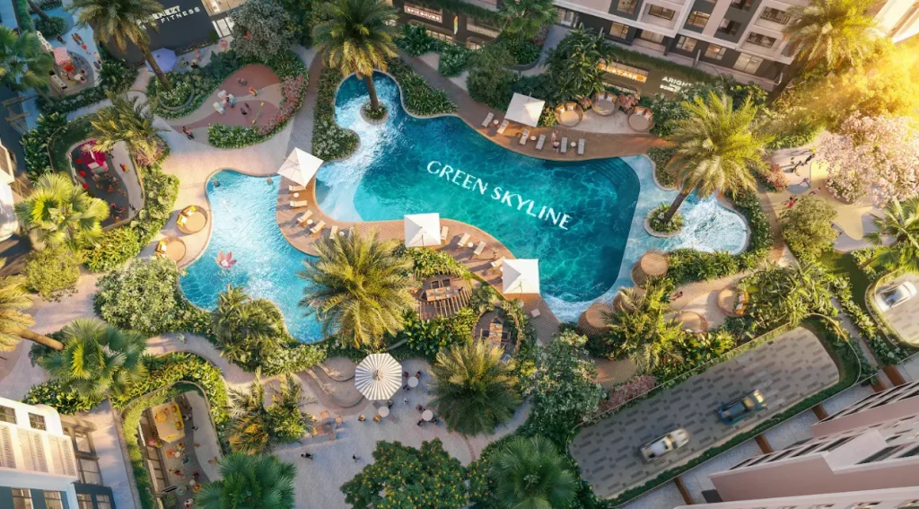 Cư dân có thể bước vào một môi trường sống “nghỉ dưỡng phố thị” ngay tâm điểm giao thương khu đông bắc TP.HCM