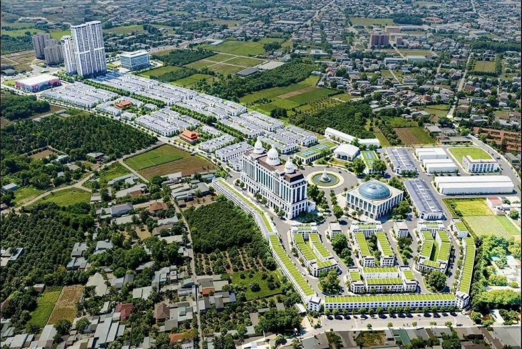 Quy hoạch này cho thấy Nhà Phố Green Square Dĩ An